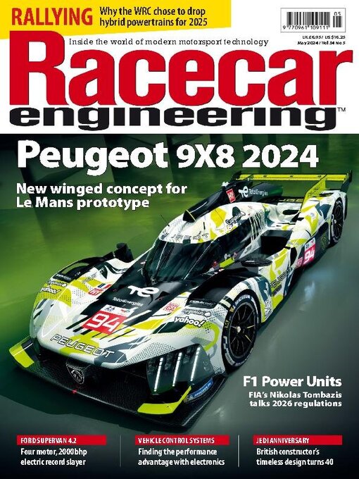 Title details for Racecar Engineering by Chelsea Magazine - Available